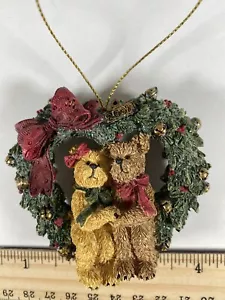Boyds Bears 1st Christmas Together Resin Ornament 2007 Retired #257448 NIB - Bild 1 von 7