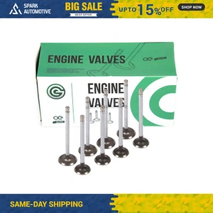 Intake Exhaust Valves Fit 89-97 Suzuki Sidekick Swift 1.3 SOHC 8V G13A G13BA - Picture 1 of 4