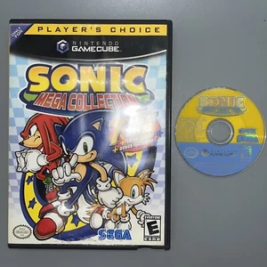 Sonic Mega Collection Nintendo GameCube Missing Manual Tested Working - Picture 1 of 12