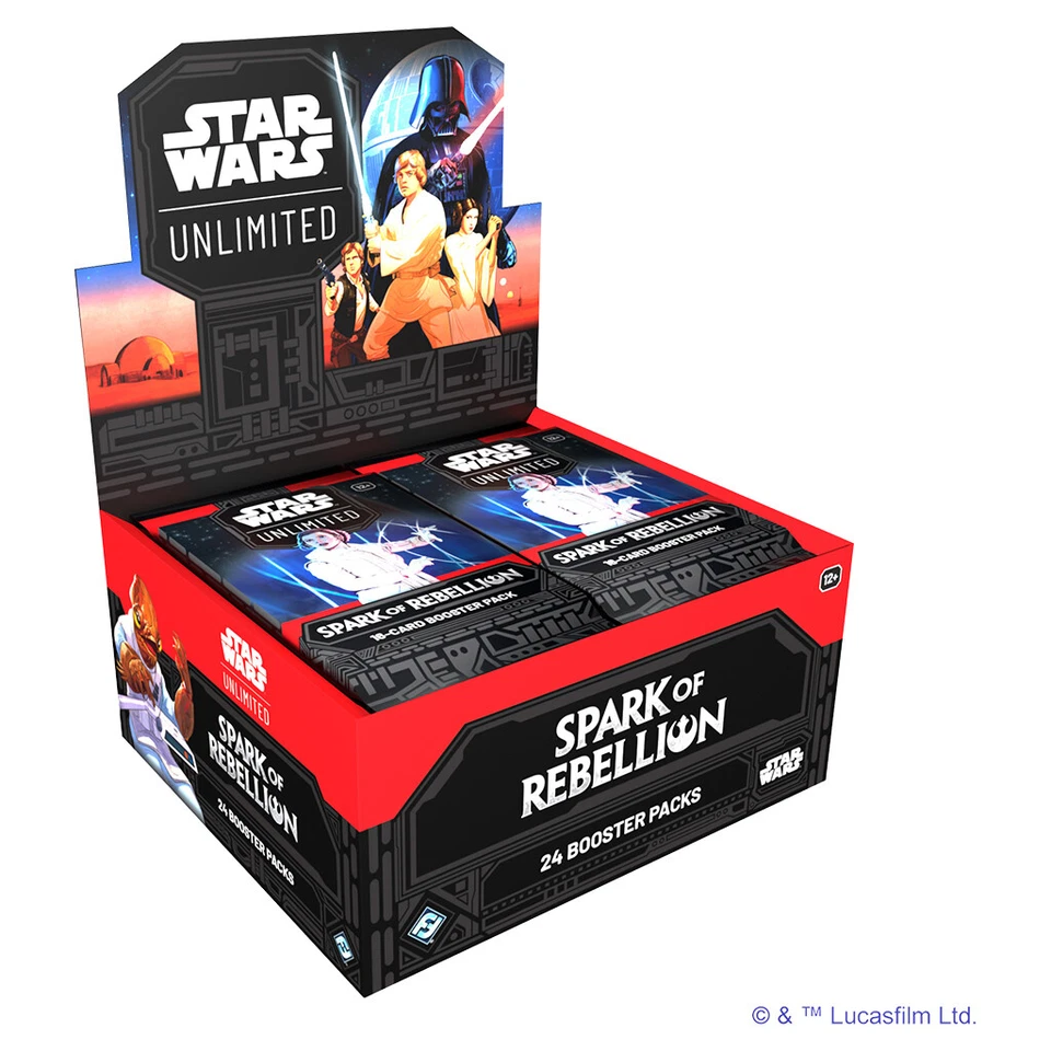 Star Wars: Unlimited - Spark of Rebellion Sealed Booster Box - Image 1 of 1