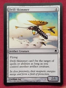 Magic The Gathering DARKSTEEL FOIL DRILL-SKIMMER artifact card MTG - Bild 1 von 2