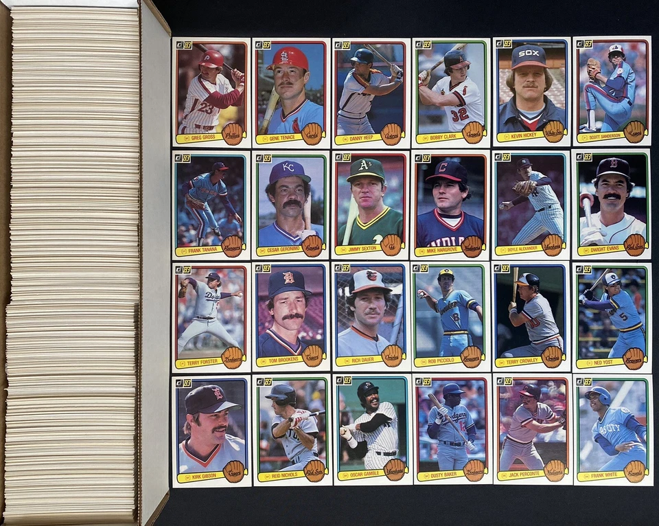 1983 Donruss - Baseball Cards - #441-653 + CL's - Complete Your Set - You U Pick - Image 1 of 1