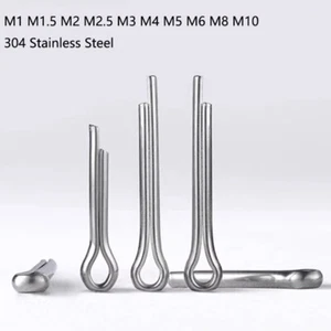 Split-Pins Split Cotter Pins 1 mm bis 10 mm wählen Sie A2 Edelstahl Clevis Pin - Bild 1 von 7