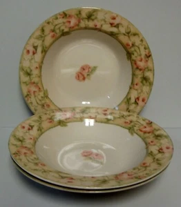 American Atelier SAVANNAH Rim Soup Bowls SOLD IN SET OF THREE BOWLS - Picture 1 of 3
