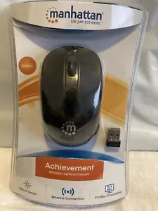 MANHATTAN Achievement Wireless Optical Mouse With Scroll Wheel 178785 - Picture 1 of 2
