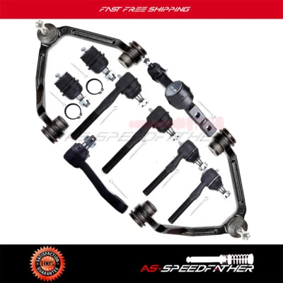 10 piezas para Ford Lobo 1997-1999 brazo de control inferior delantero y rótula varilla de amarre Foto 1 de 4