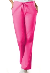 Cherokee Workwear Originals Flare Leg Drawstring Scrub Pant Style 4101 - Picture 1 of 33