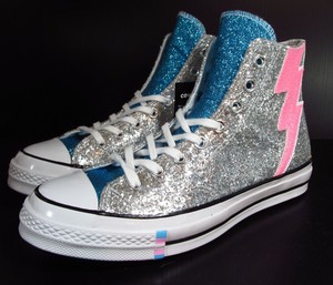 silver converse ebay