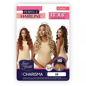 Outre Perfect Hairline HD Transparent 13"x 6" Lace Front Wig Charisma DR4/SANDY - Picture 1 of 4