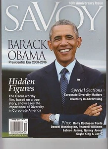 SAVOY MAGAZINE SPRING 2017, BARACK OBAMA PRESIDENTIAL ERA 2008-2016. - Picture 1 of 1