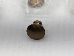 Fulton Cabinet Knob Champagne Bronze1-3/16" 30mm Set of 9 - Picture 1 of 4