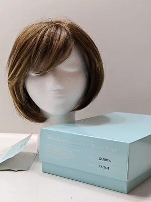 Peluca Monotop Sandra Estetica High Society R8/26H Nueva en Caja con Etiquetas Monofilamento Foto 1 de 4
