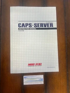 Mori Seiki WIN-CAPSSERVER instruction Manual - Picture 1 of 2