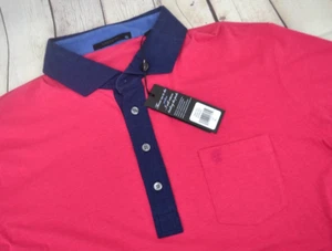 GREYSON Herren Spirit Kurzarm Poloshirt GR XL Bittersweet Pink Neu mit Etikett - Bild 1 von 6