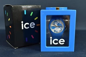 Ice Watch Ice.Fl.Mys.U.S.15 Ice Flower Mystic Unisex New Wristatch Blue with Box - Picture 1 of 14