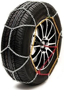 Sumex Husky Winter Classic Alloy Steel Snow Chains for 17" Car Wheel Tyre's PAIR