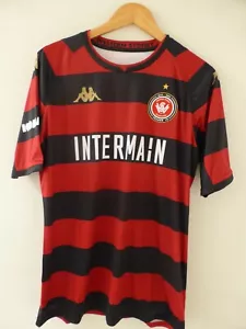 KAPPA WESTERN SYDNEY WANDERERS 21/22 W-League Home Jersey Mens Large NWT New - Picture 1 of 8