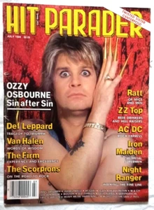Hit Parader Mag July 1985 Ozzy ZZ Top Ratt Leppard - Dee Snider Center EX Q2 - Picture 1 of 2