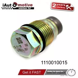 RENAULT MEGANE SCENIC TRAFIC 1.9 DCI FUEL RAIL PRESSURE RELIEF LIMITER VALVE - Picture 1 of 7