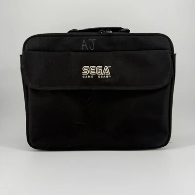 SEGA Game Gear - Bolsa de viagem preta vintage - Imagem 1 de 3