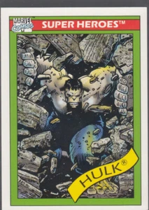 1990 Impel Marvel Universe #17 HULK (GRAY) - Super Heroes - Marvel Comics - Mint - Picture 1 of 2