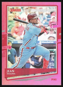 2020 Donruss #70 Jean Segura Holo Pink - Picture 1 of 2