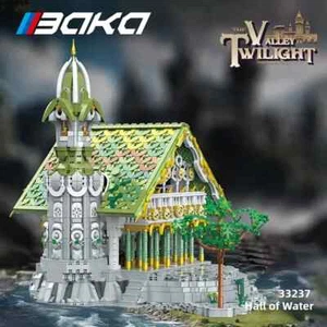 4155PCS Halle Von Wasser Bausteine Nordic Element Palace Modell Bricks Desktop - Bild 1 von 6