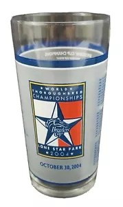 Copa de vaso de cerveza Lone Star Park 2004 campeonatos mundiales de pura sangre - Imagen 1 de 7
