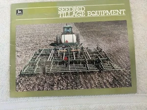 Vintage 1983 John Deere Saatbett Bodenbearbeitung Prospekt Verkaufskatalog 32 Seiten - Bild 1 von 4