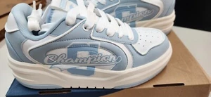 Champion Women's Varsity 1 Athletic Shoes UNC Carolina Blue Size 7.5 - Picture 1 of 7