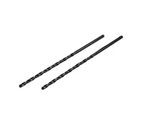 LONG SERIES DRILL BITS x 2 INDUSTRIAL QUALITY HSS M2 VARIOUS SIZES AVAILABLE - Picture 1 of 4