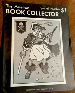 1964 American Book Collector W.W. DENSLOW Special Number BIBLIOGRAPHY Reference - Bild 1 von 3