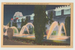 California, San Francisco, Golden Gate Expo. 1939, Corte della Luna - Foto 1 di 2