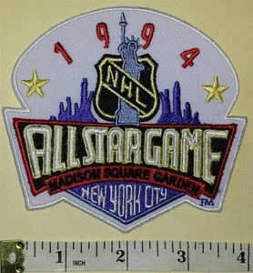 1994 NEW YORK RANGERS NHL HOCKEY ALL STAR GAME EMBLEM CREST PATCH - Picture 1 of 1