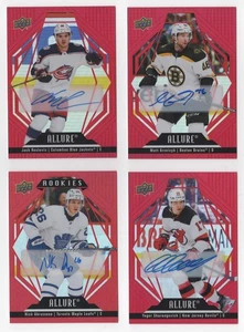 2022-23 Upper Deck Allure Red Rainbow Auto Autograph Pick From List - Picture 1 of 16