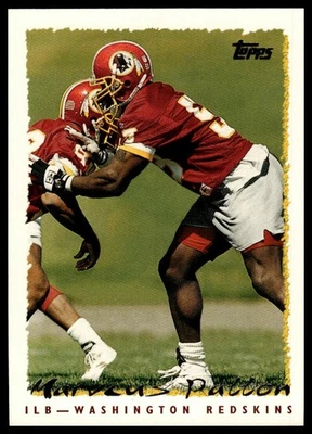 1995 Topps #244 Marvcus Patton - Image 1 of 2