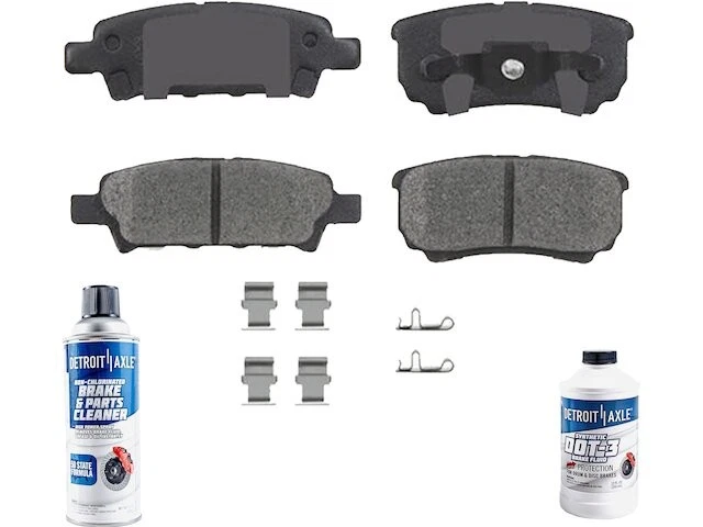 Juego de pastillas de freno traseras para Dodge Avenger 2008-2014 2009 2010 2011 2012 2013 DS482SB Foto 1 de 1