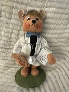 Vintage Annalee Puppe Doktor Maus 7 Zoll Dr. Mäusepflege mit Keksen 2009 - Bild 1 von 5