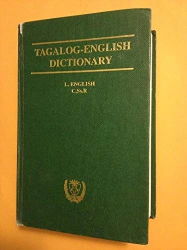 TAGALOG-ENGLISH DICTIONARY By Leo English C.ss.r - Hardcover - Image 1 of 1