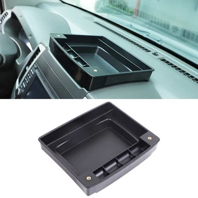 Black Phone Holder Storage Box Accessories Tray For Nissan Frontier 2009-2017 — 第 1/4 张图片