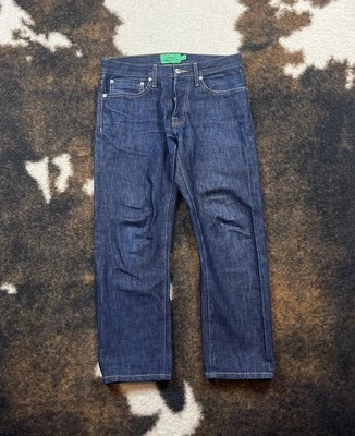 Pantalones de mezclilla Club Monaco con ribete y botones 30x32 (32x26) hechos en EE. UU. Foto 1 de 4