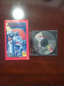 Black Hole Assault (Sega CD, 1992) Disc & Handbuch - Bild 1 von 5