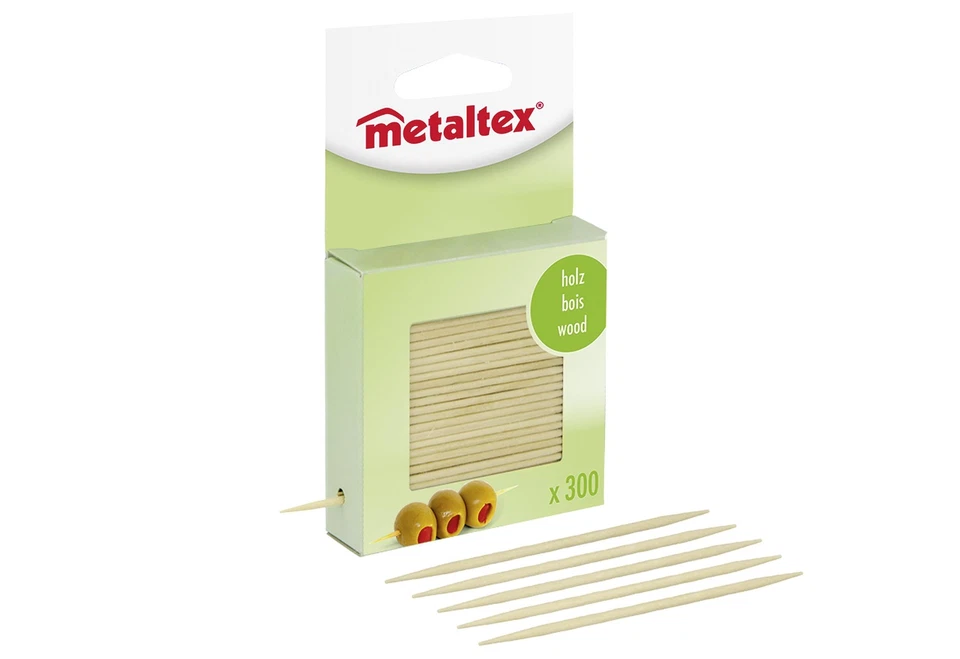 Metaltex Zahnstocher 300 Stück