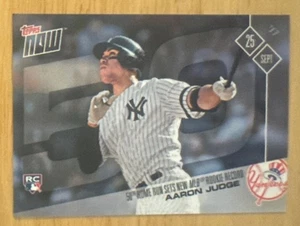 Tarjeta de novato Aaron Judge 2017 Topps Now 50 jonrones #654 (7555) - Imagen 1 de 2