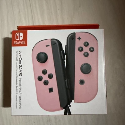 Nintendo Switch Joy-Con Pastel Pink/Pastel Pink  BRAND NEW! - Image 1 of 2