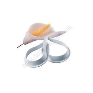 Kit 2 Tagliapasta Fiore Calla 76x55 mm 62x45 mm Martellato | Cake Design - Imagen 1 de 1