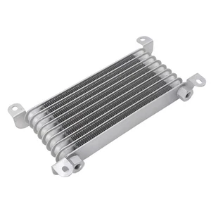 ༝Engine Oil Cooler Aluminum Oil Cooling Radiator For Motorcycle Dirt Bike ATV - Picture 1 of 12