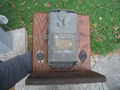 Genial interruptor de tiempo Westinghouse Astronomica vintage, montado con juego de enchufes con cable Foto 1 de 4