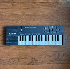 Vintage Casio PT-100 32-Key Mini Synthesizer Keyboard | TESTED & WORKING! - Picture 1 of 2