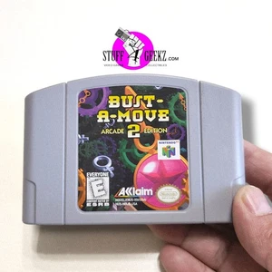 N64 Bust A Move 2 Arcade Edition MINT - Authentic, Tested  - Picture 1 of 6